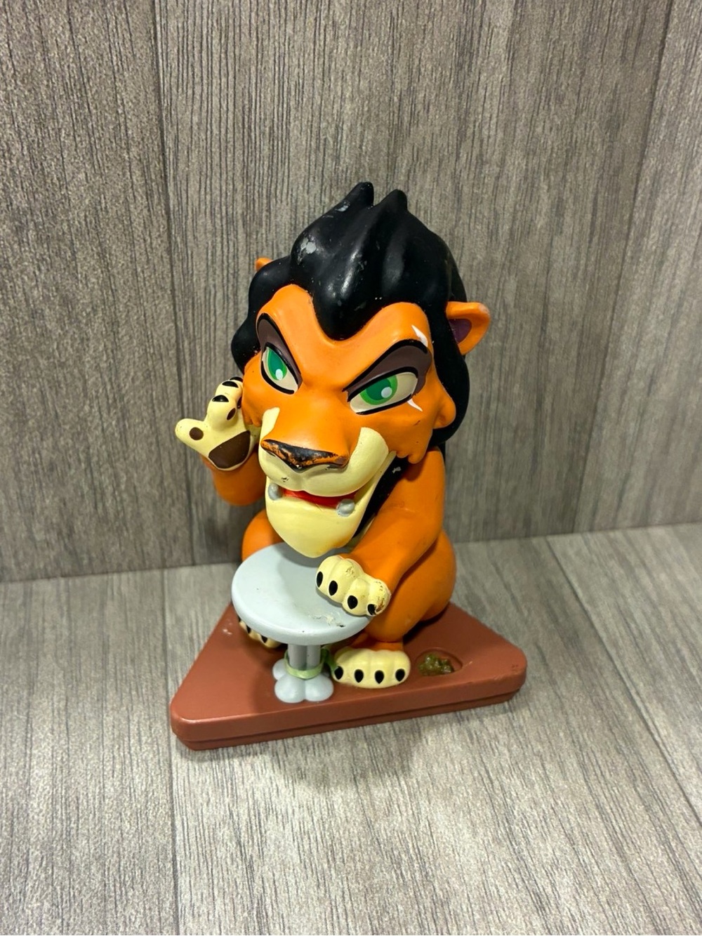 Disney Lion King Scar Figure Incomplete